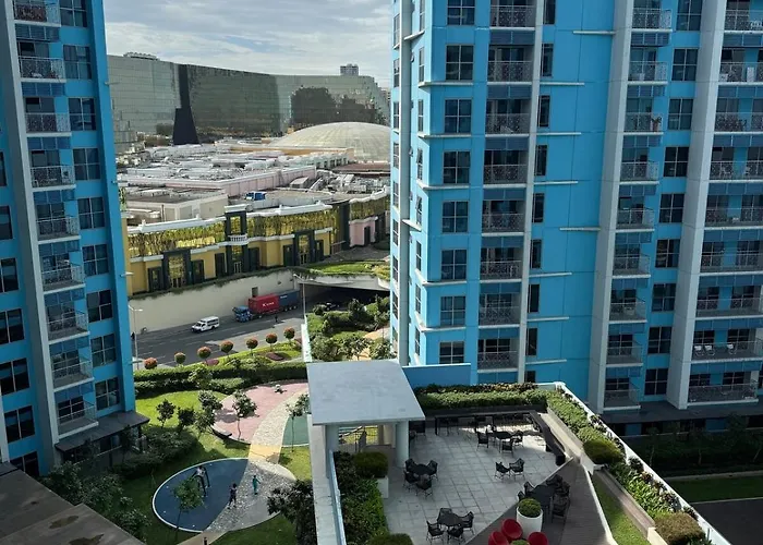 Cozy 1 Bedroom With 2 Pools Near Okada Airports Moa Apartamento *